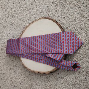 Peter Blair 100% Silk Tomato Design Neck Tie